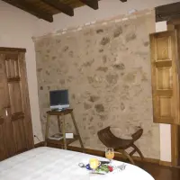 Ginkgos Dormitorio Toscana preparado para bienvenida